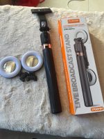 Plokoma K9 Pro Selfie Stick Tripod With light - Image 3